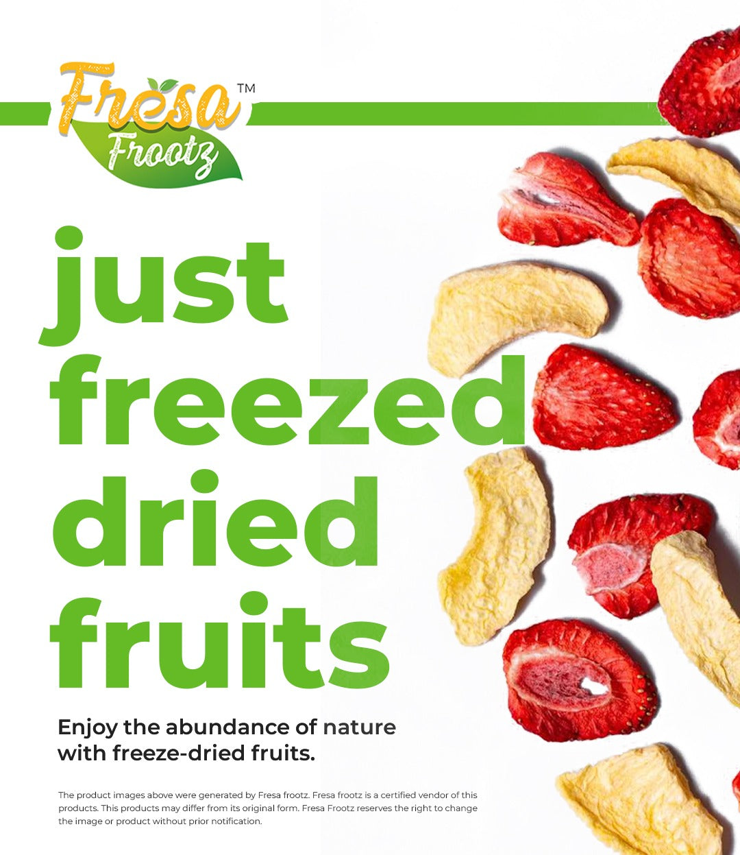 Power of Freeze-Dried Fruits: A Dive into the Benefits from Fresafrootz