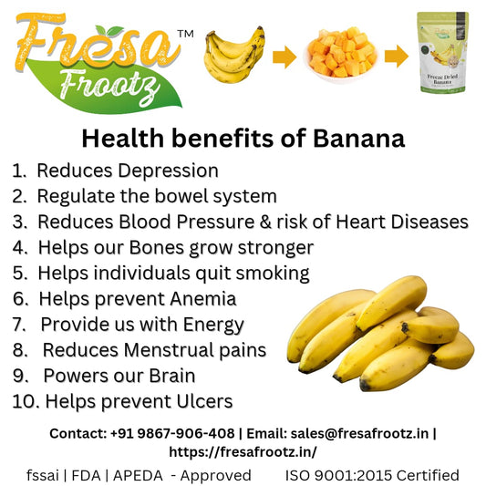 Unlock the Power of Freeze-Dried Bananas with Fresafrootz