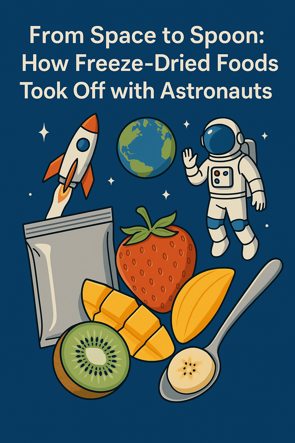 From Space to Spoon: How Freeze-Dried Foods Took Off with Astronauts