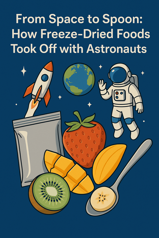 From Space to Spoon: How Freeze-Dried Foods Took Off with Astronauts