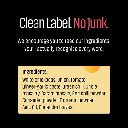 Chole – Ready to Eat in 5 Minutes