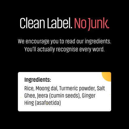 Dal khichdi – Ready to Eat in 5 Minutes