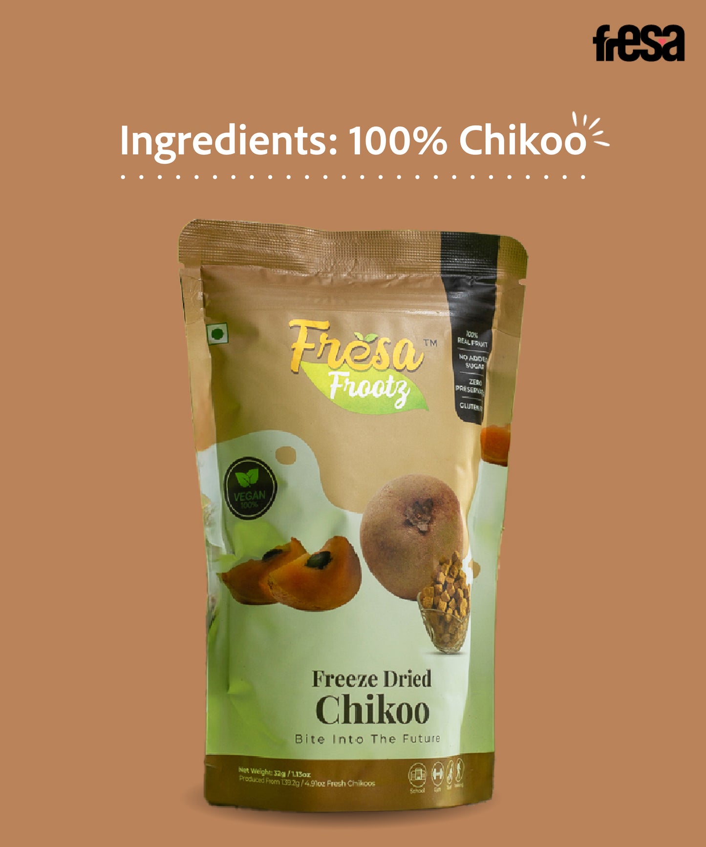 Chikoo Fruit Bites