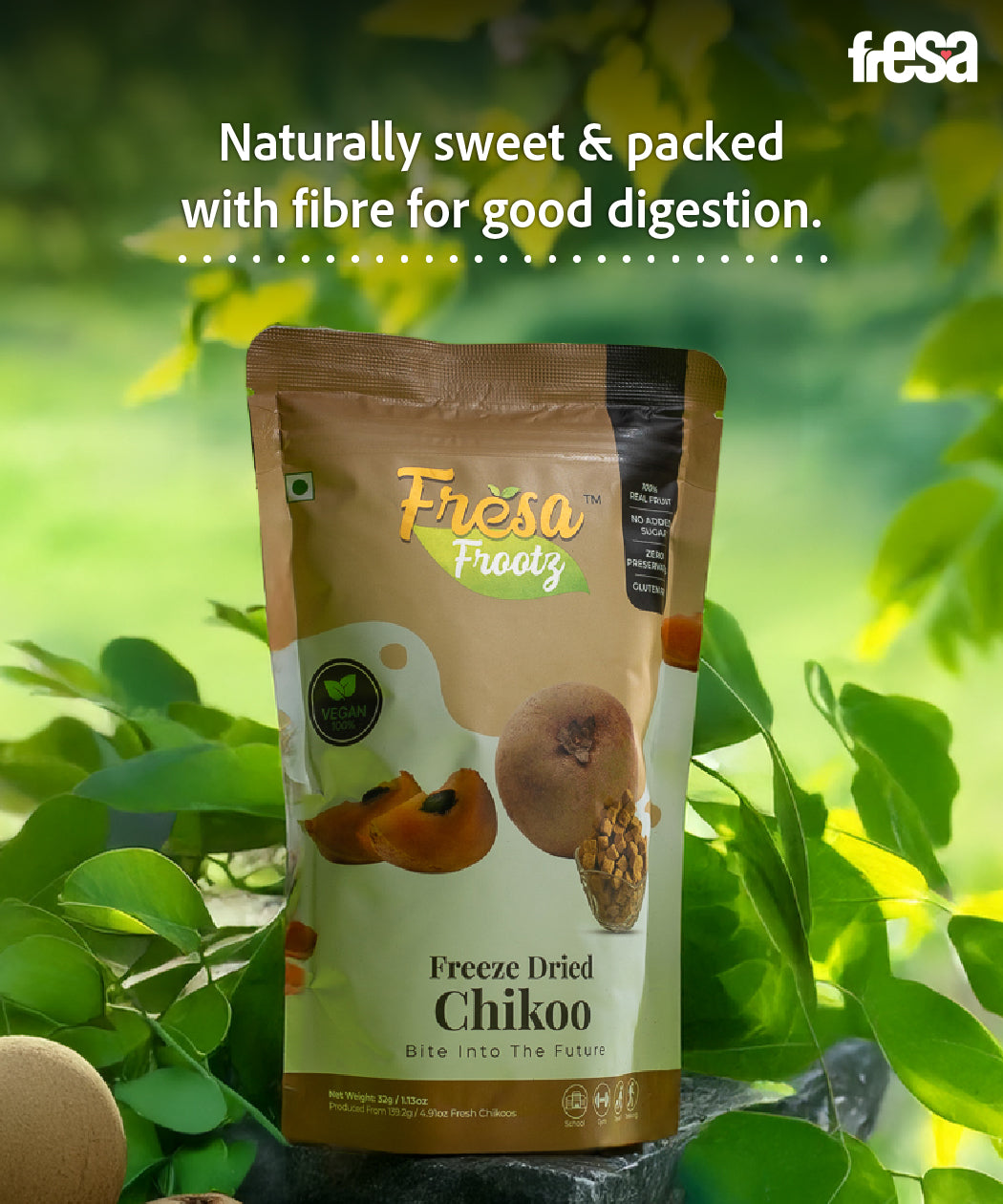 Chikoo Fruit Bites