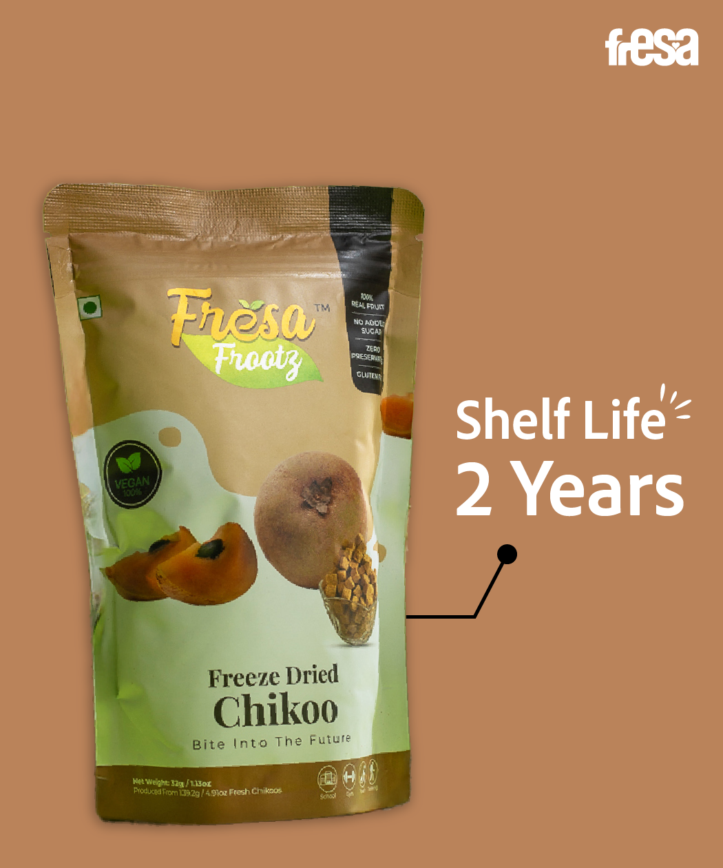 Chikoo Fruit Bites