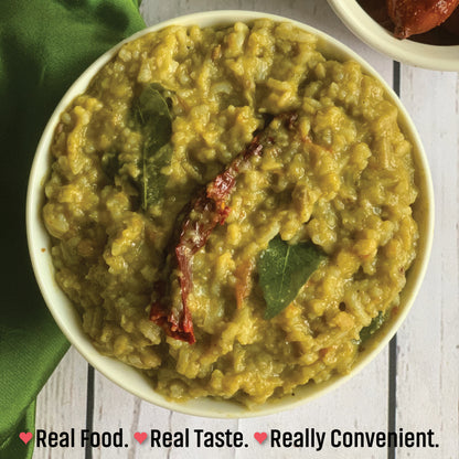 Palak khichdi – Ready to Eat in 5 Minutes