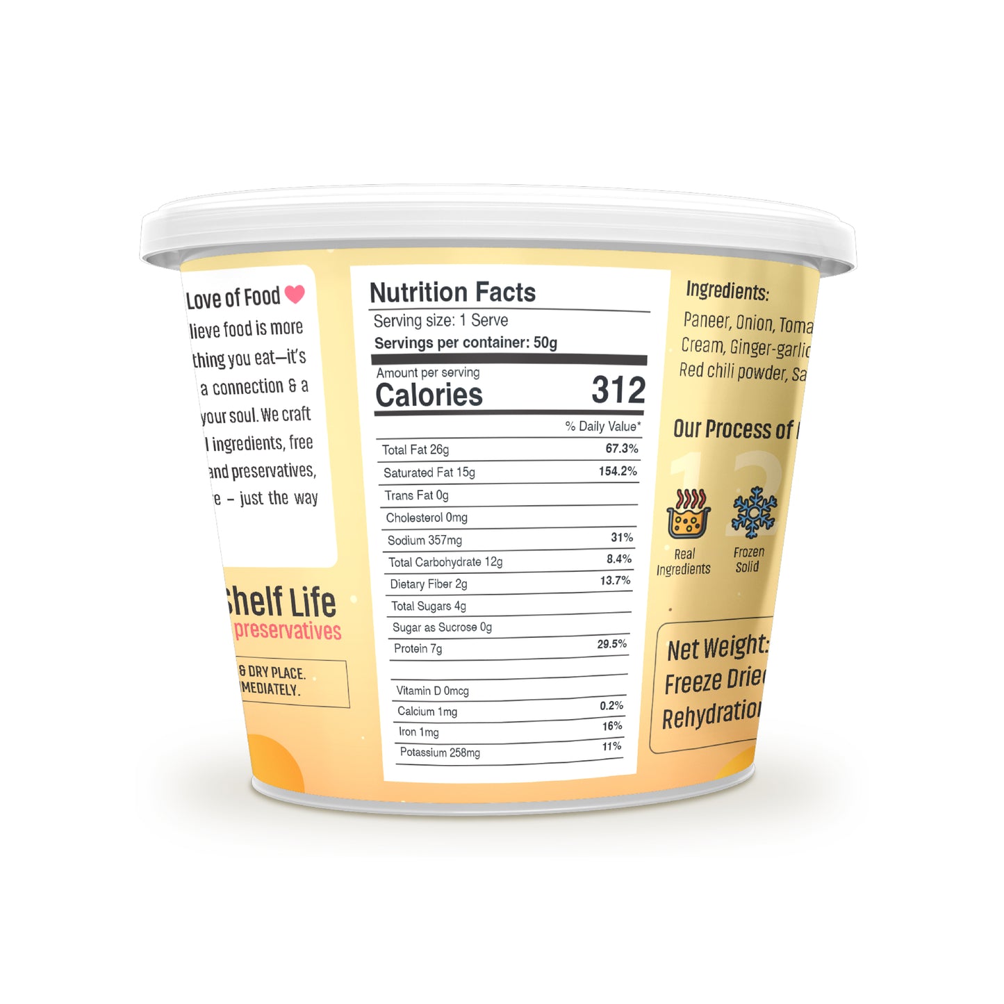 Paneer Butter Masala – Ready to Eat in 5 Minutes