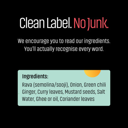 Upma – Ready to Eat in 5 Minutes