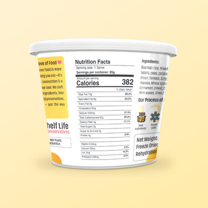 Veg Biryani – Ready to Eat in 5 Minutes