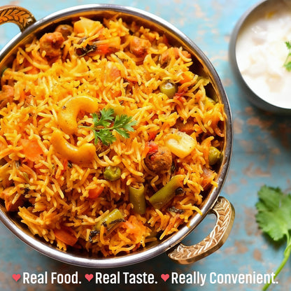 Veg Biryani – Ready to Eat in 5 Minutes