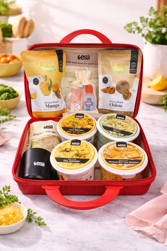 Travel Abroad Kit – Comfort Food & Essentials Pack- NEW'